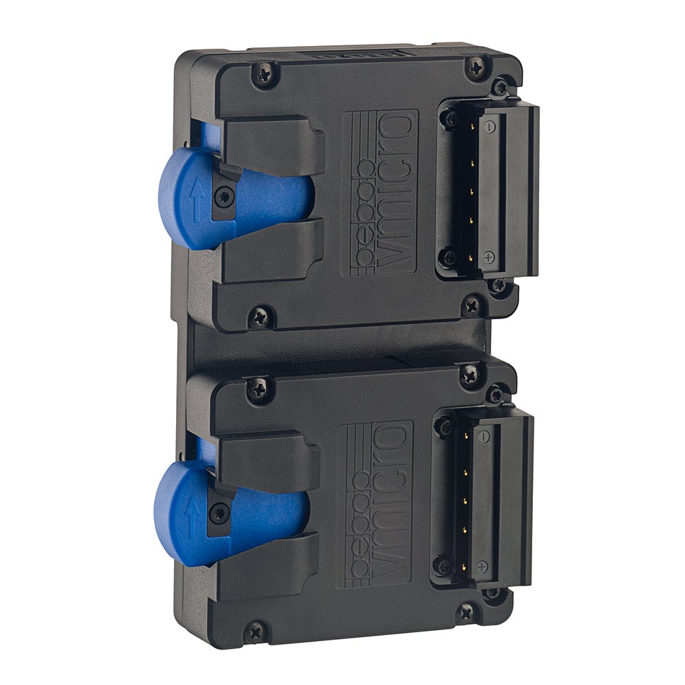 Changement rapide de batteries pour caméras.