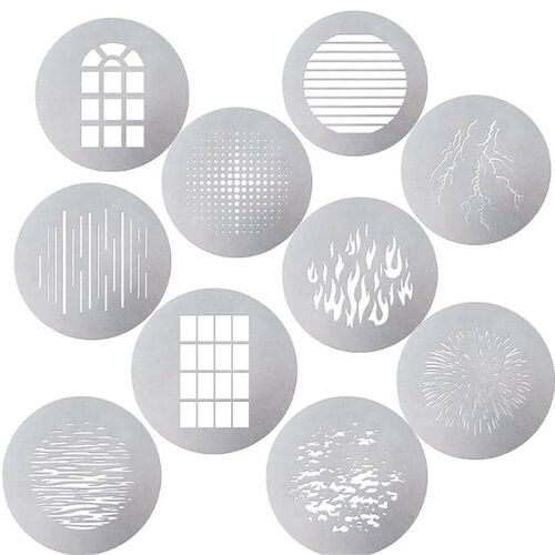 Aputure Set 10 Gobos pour Spotlight — location chez Boookable