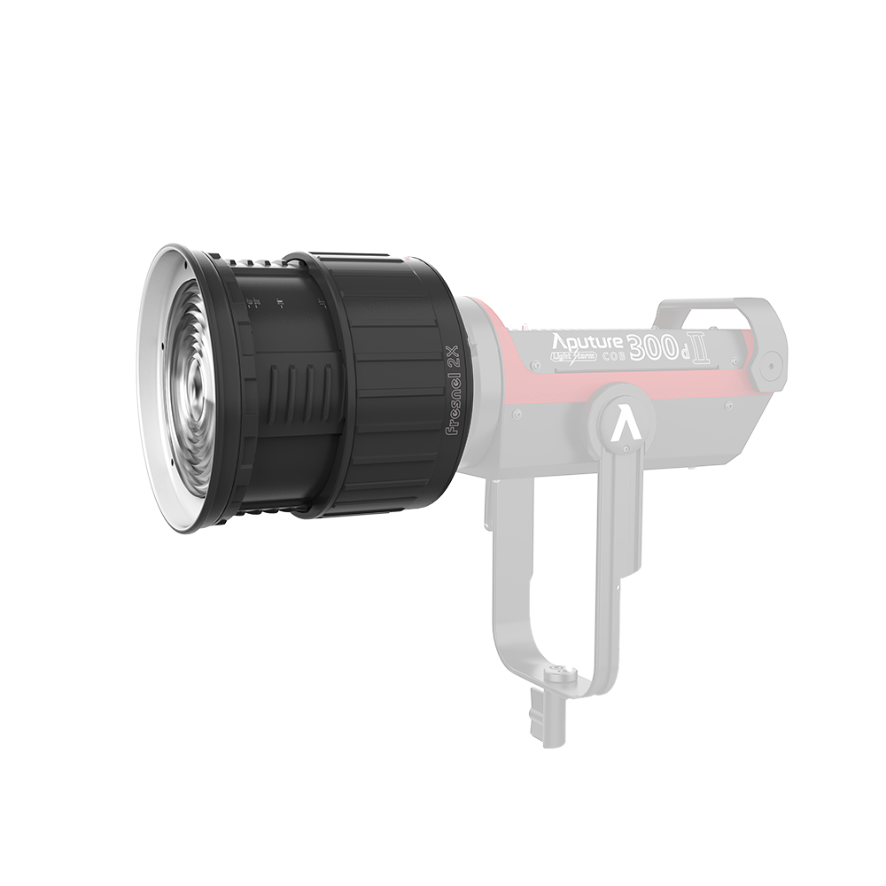 Aputure Fresnel 2X avec barndoors pour 300D,X,C