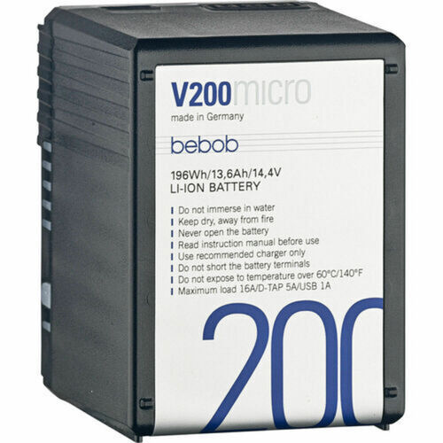 Batterie BEBOB V200 V-Mount 14.4V / 196Wh