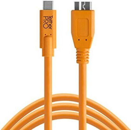 Micro Tether Tools Câble USB C vers USB 3.0 B 4,6m