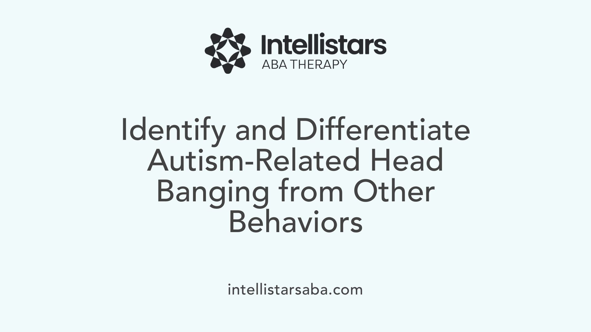 Identify and Differentiate Autism-Related Head Banging from Other Behaviors