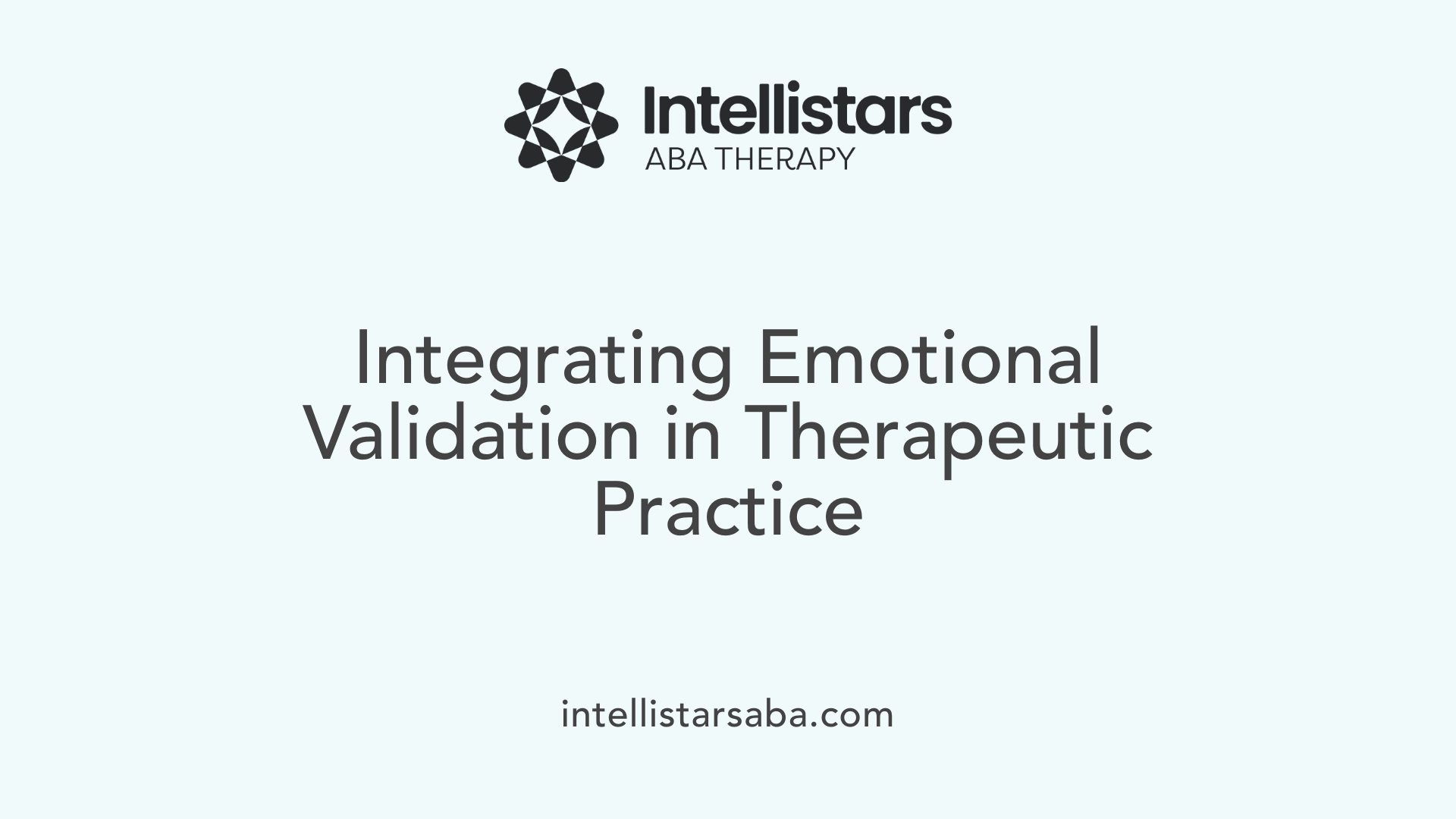 Integrating Emotional Validation in Therapeutic Practice