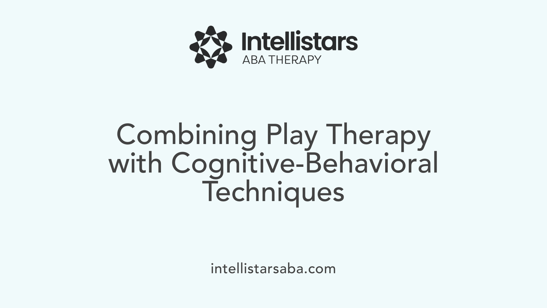 Combining Play Therapy with Cognitive-Behavioral Techniques