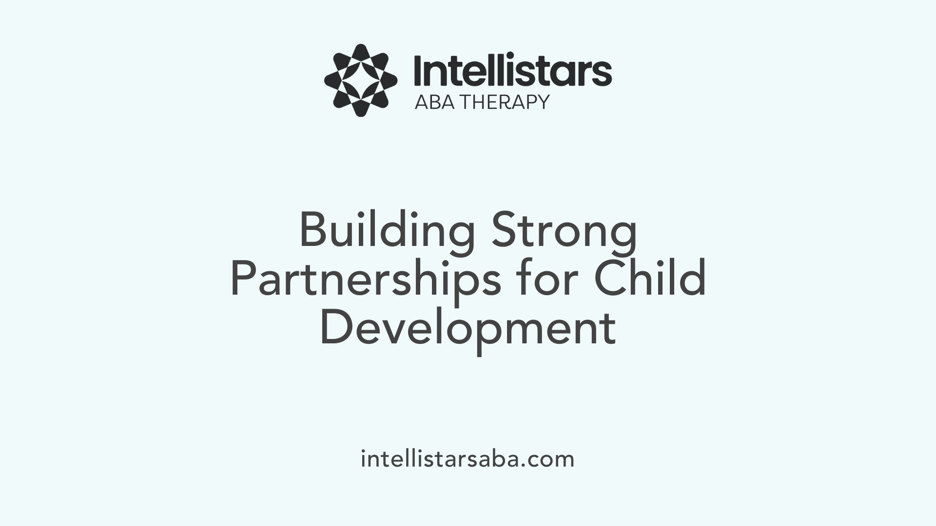 Building Strong Partnerships for Child Development