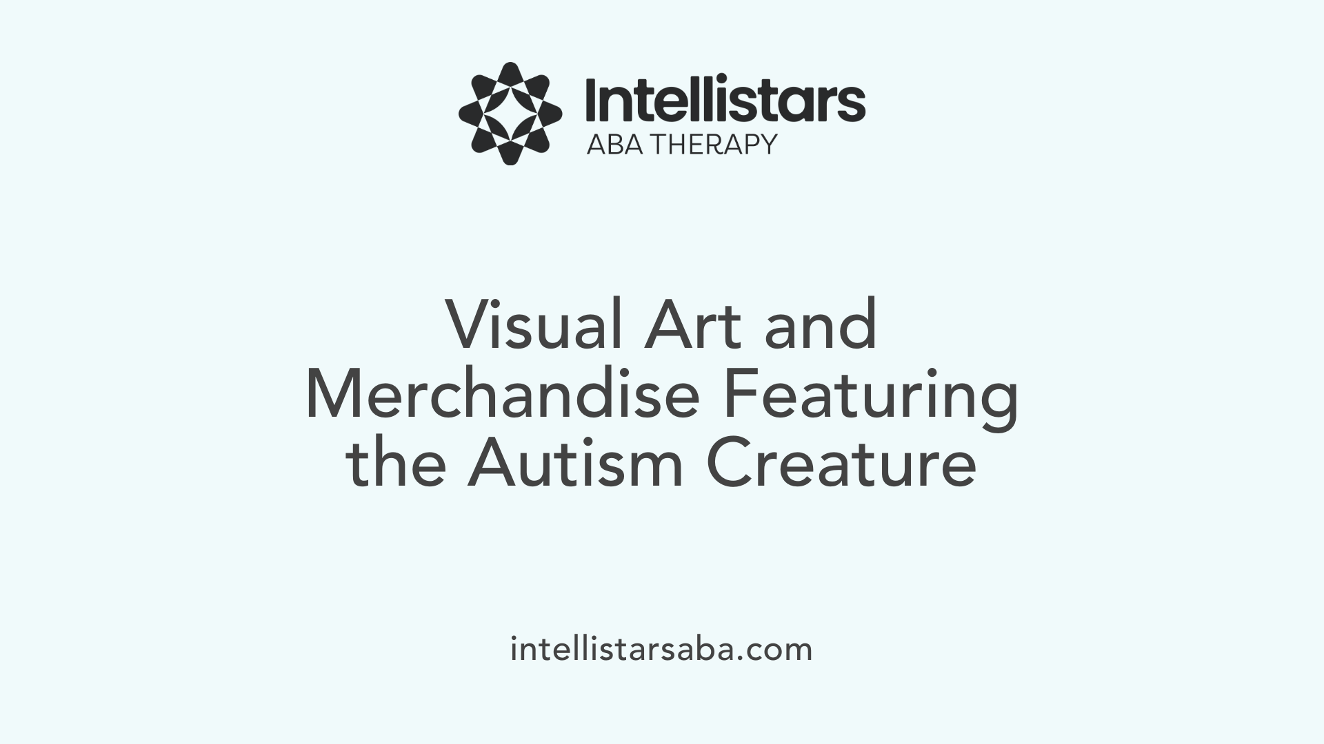 Visual Art and Merchandise Featuring the Autism Creature