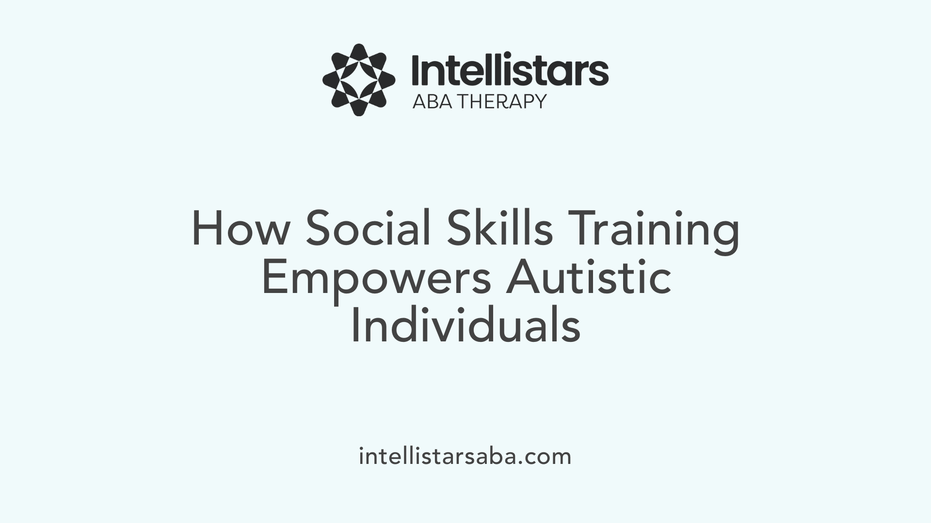 How Social Skills Training Empowers Autistic Individuals