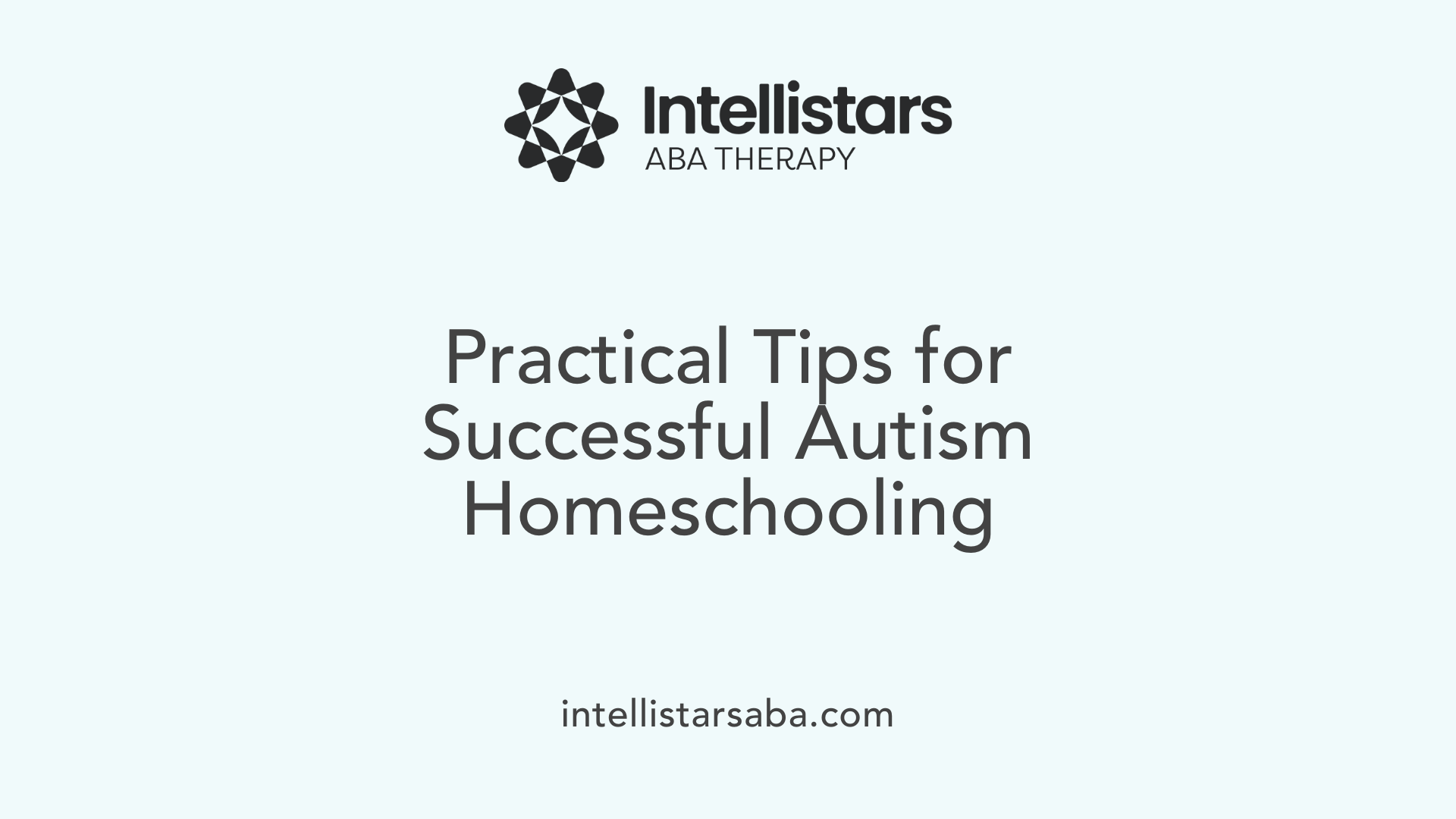Practical Tips for Successful Autism Homeschooling