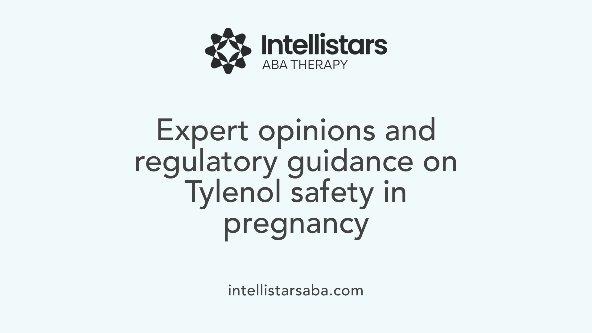 Expert opinions and regulatory guidance on Tylenol safety in pregnancy