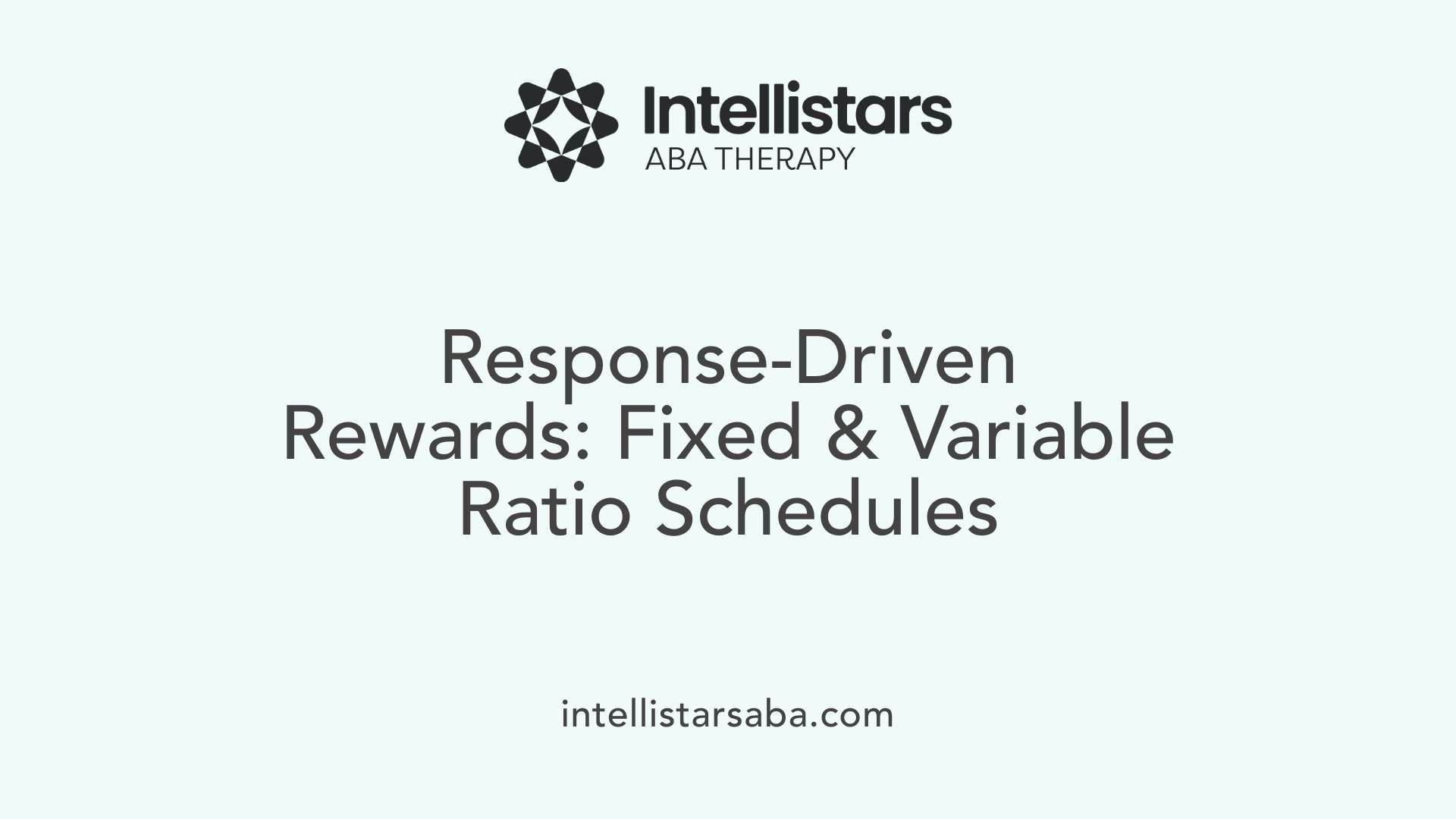 Response-Driven Rewards: Fixed &amp; Variable Ratio Schedules