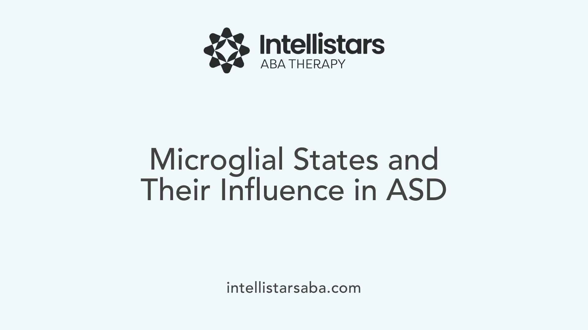 Microglial States and Their Influence in ASD