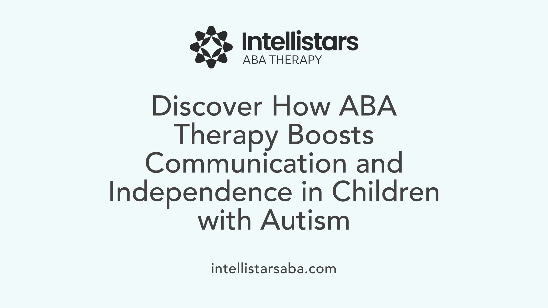 Discover How ABA Therapy Boosts Communication and Independence in Children with Autism