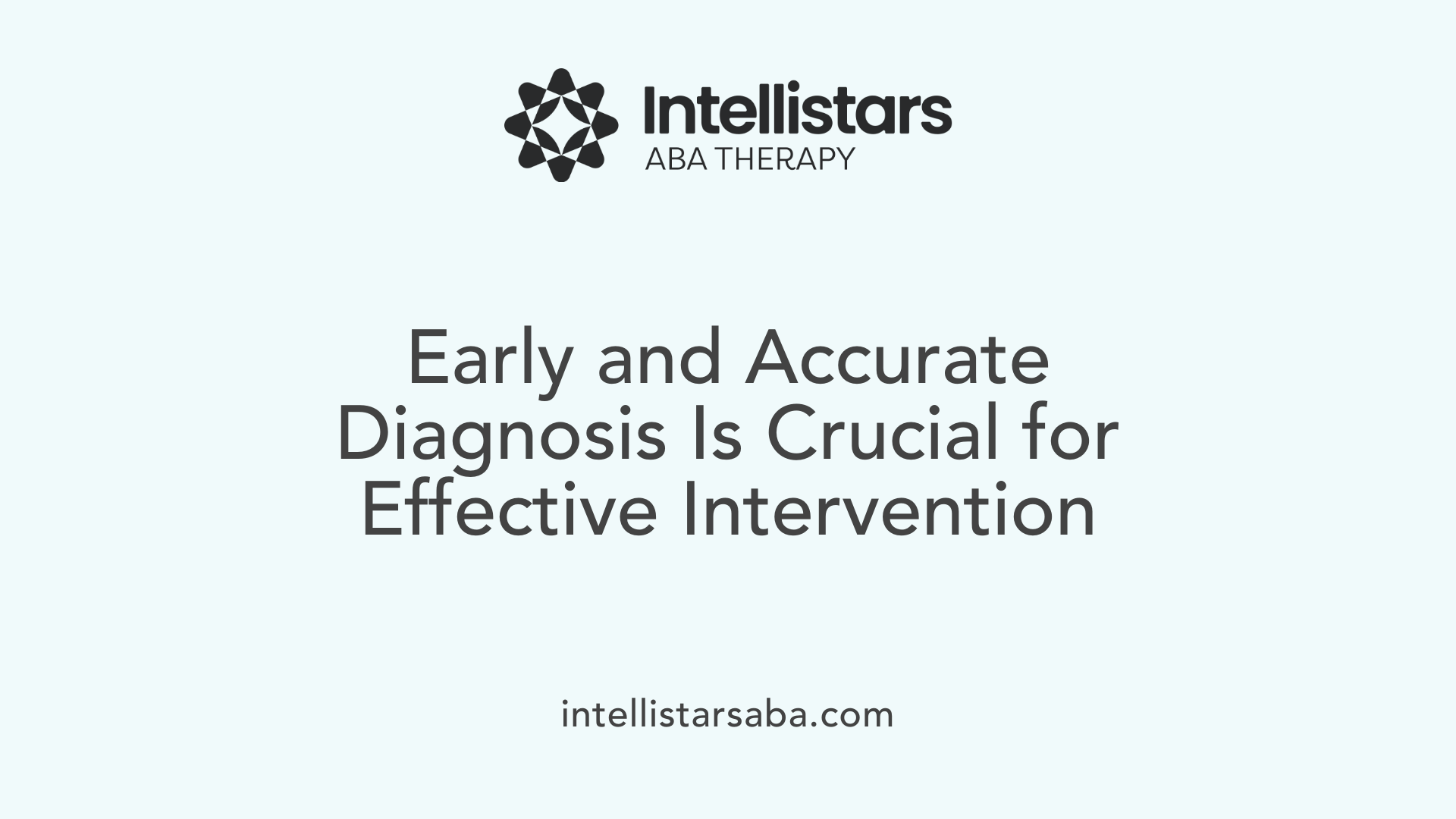 Early and Accurate Diagnosis Is Crucial for Effective Intervention
