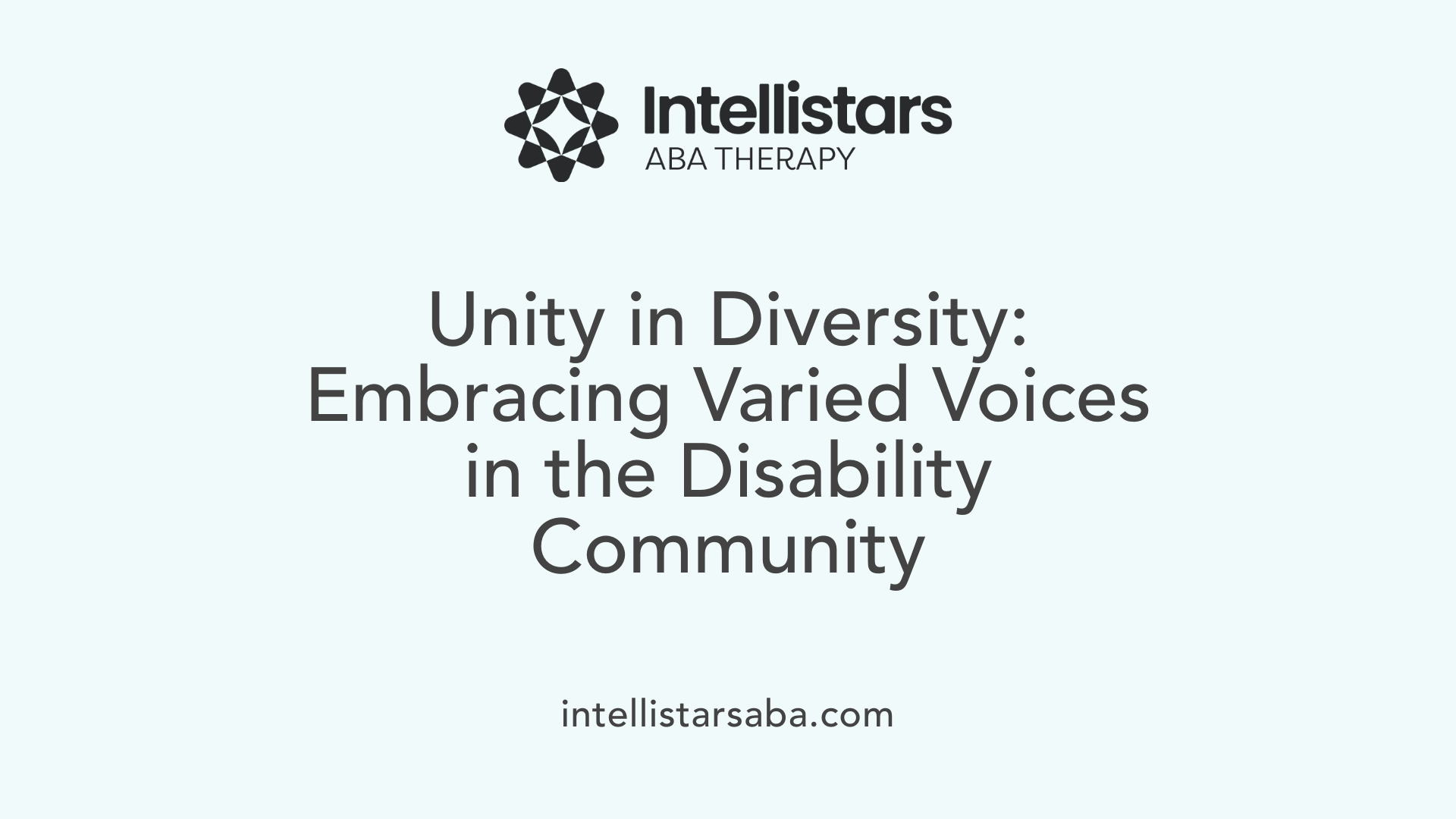Unity in Diversity: Embracing Varied Voices in the Disability Community
