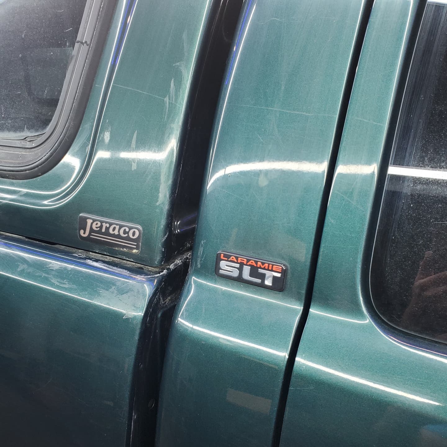 Truck paint before finish restoration by Deep Reflections