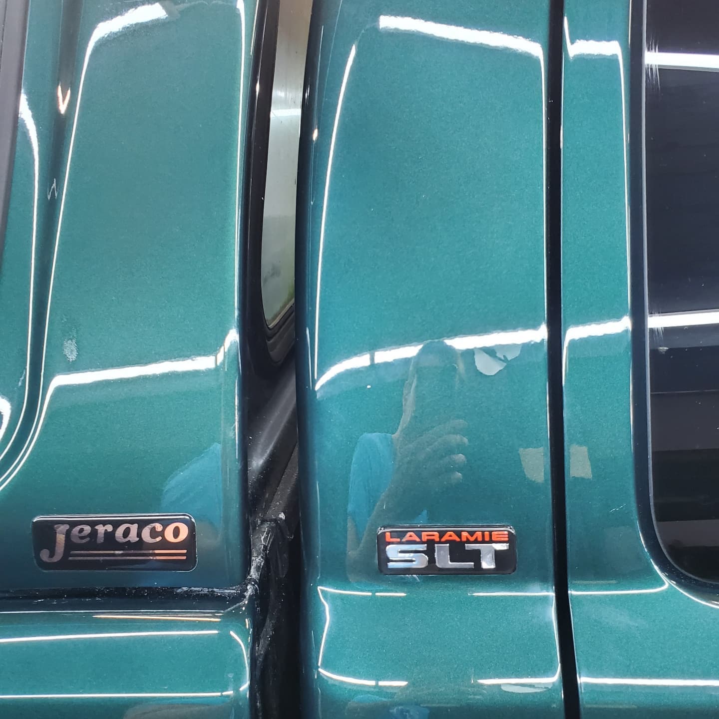 Truck paint after finish restoration by Deep Reflections
