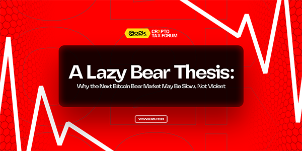 Bitcoin 2025–2027 Lazy Bear cycle chart showing post-halving peak and slow