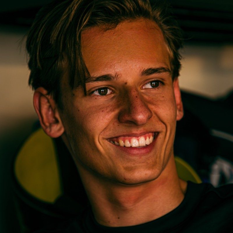 Portrait of racing driver Xavier Zandbergen