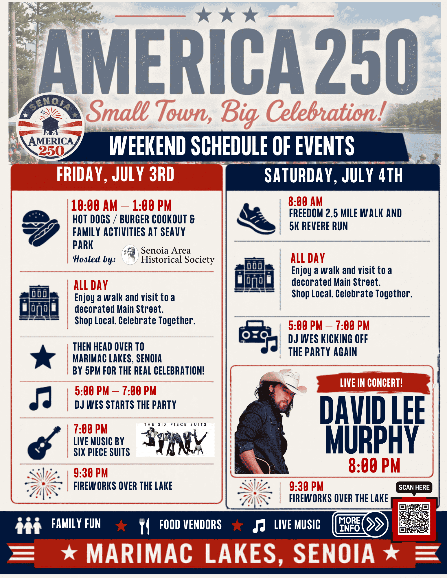 America 250 TWO DAY Celebration!