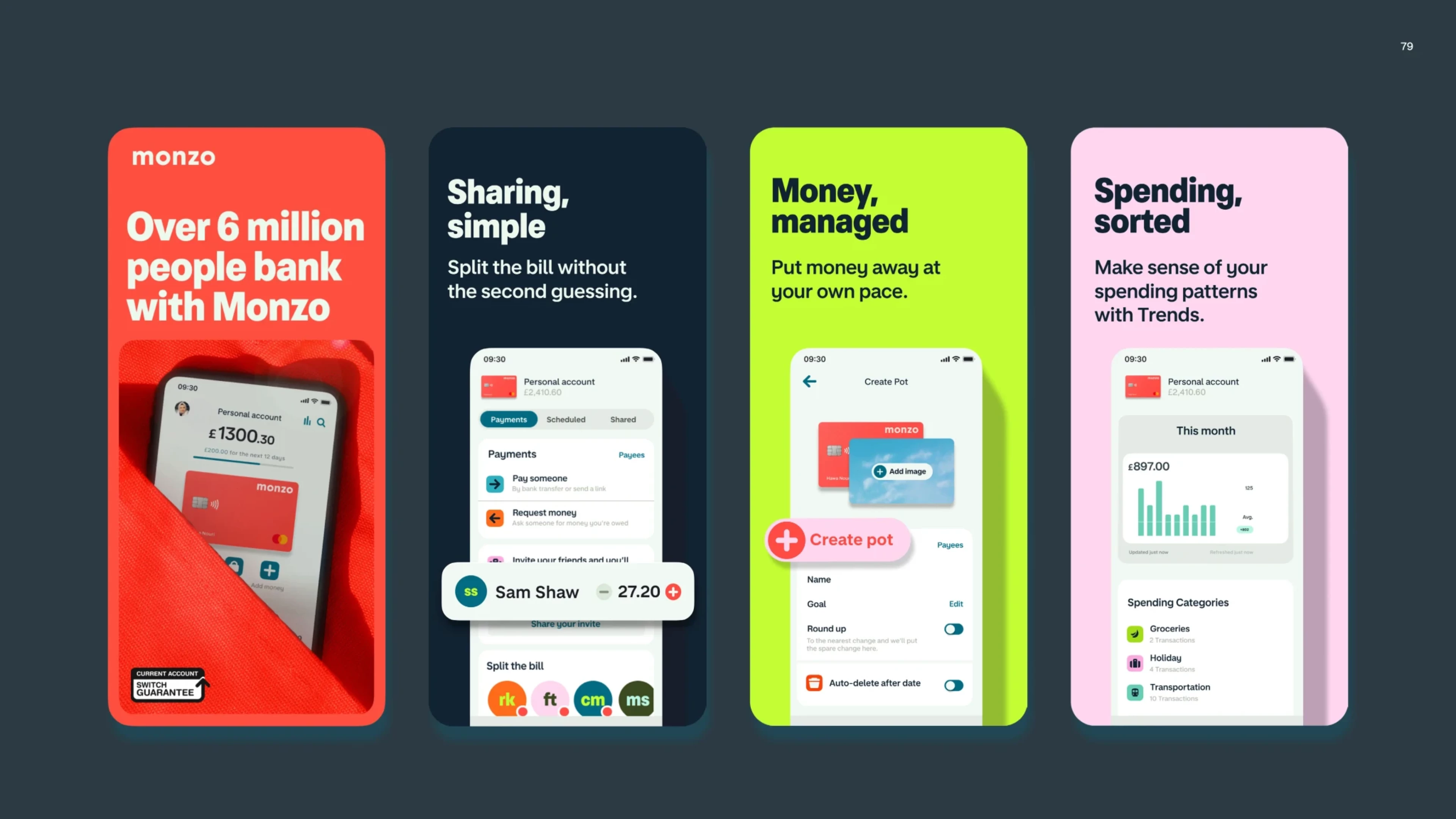 Monzo's new visual identity is a perfect example of a rebrand done right.