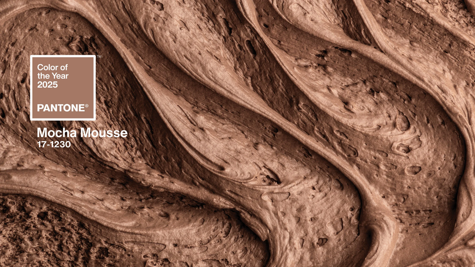 2025 Pantone colour of the year; Mocha. It's simple and comforting ...