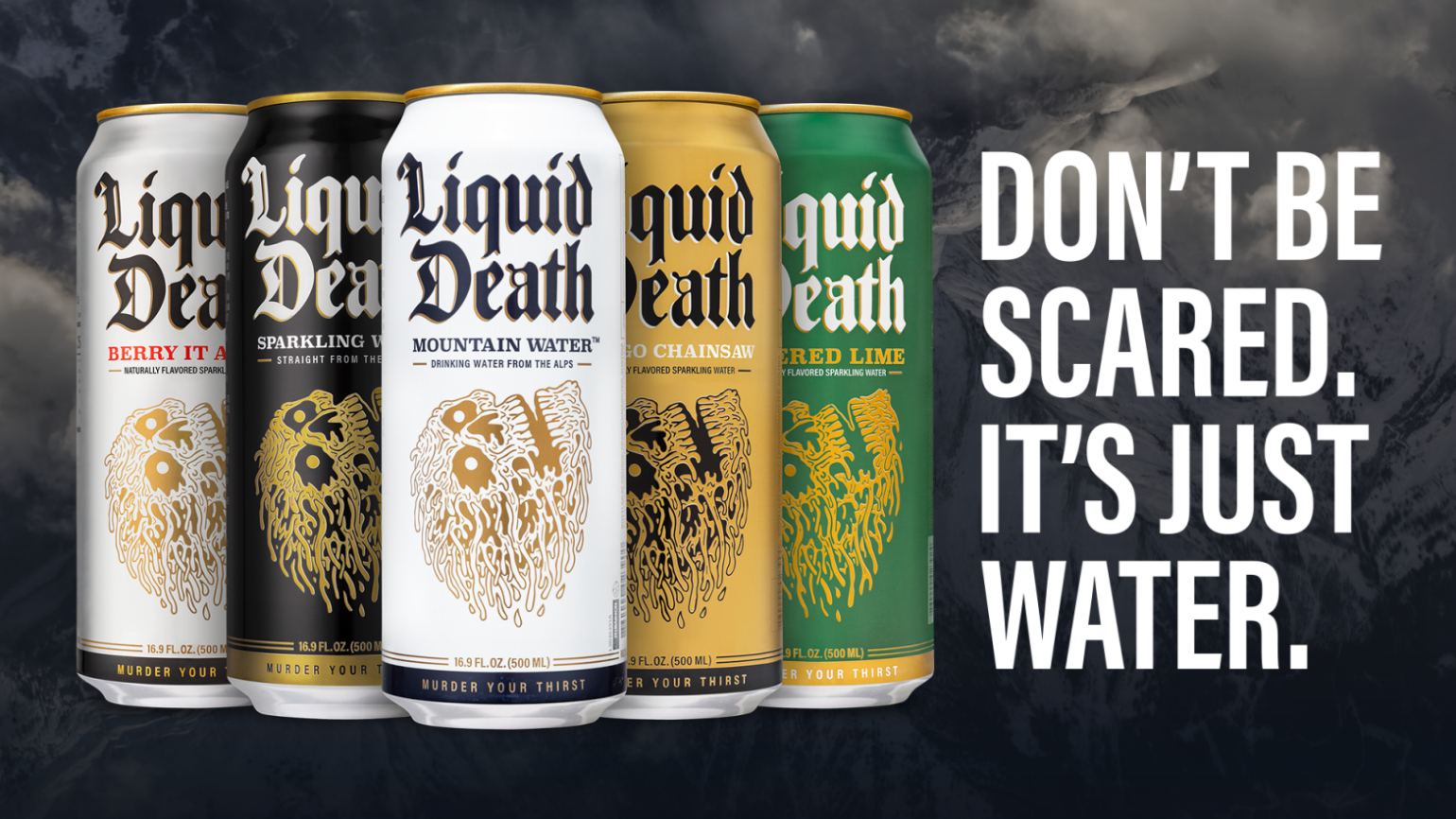 Liquid Death: This canned water brand embodies a bold, in-your-face voice that is refreshingly unfiltered (pun intended).
