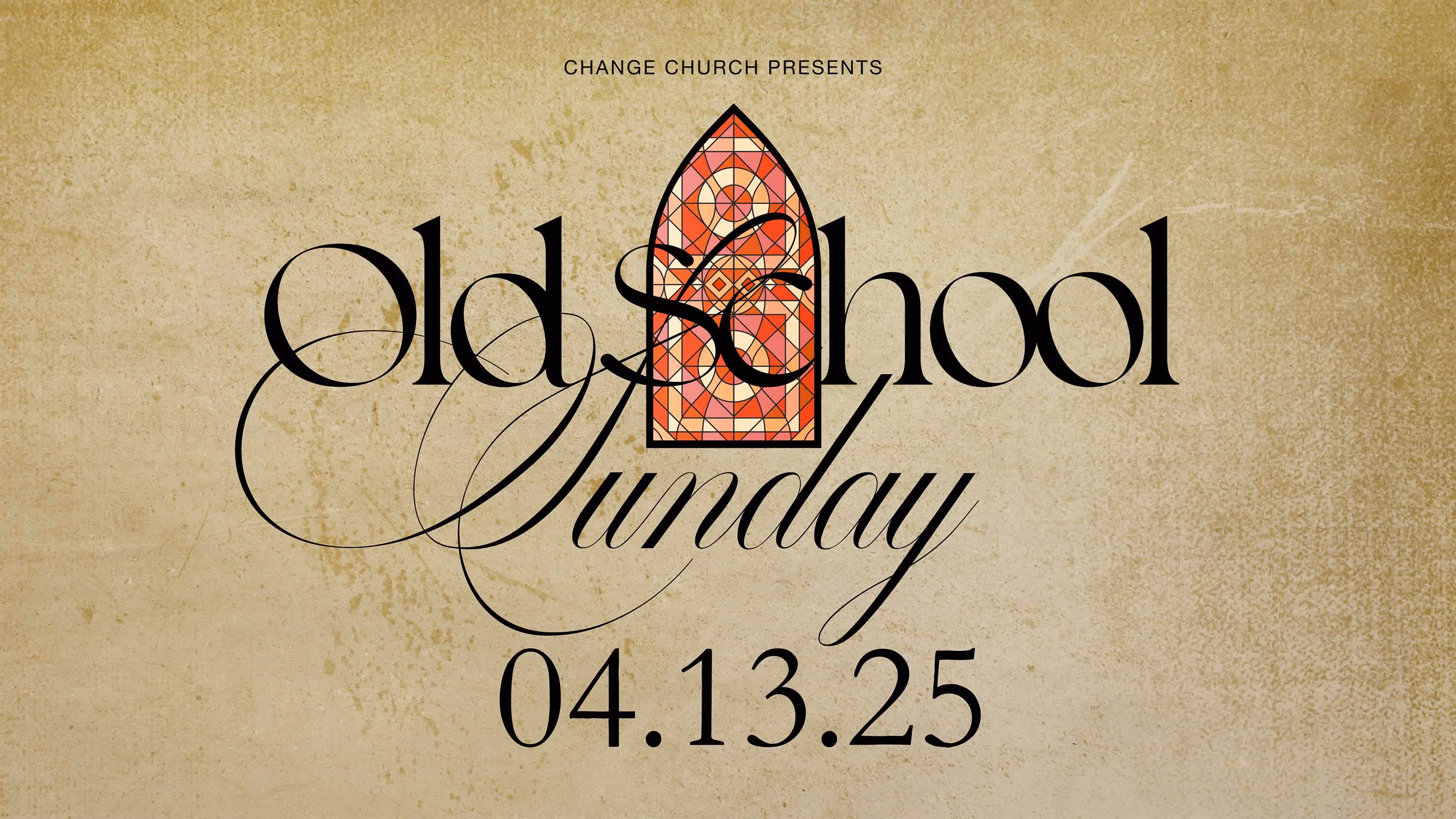 old school sunday