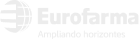 logo da empresa Eurofarma na cor branca.