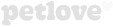 logo da empresa petlove na cor branca.