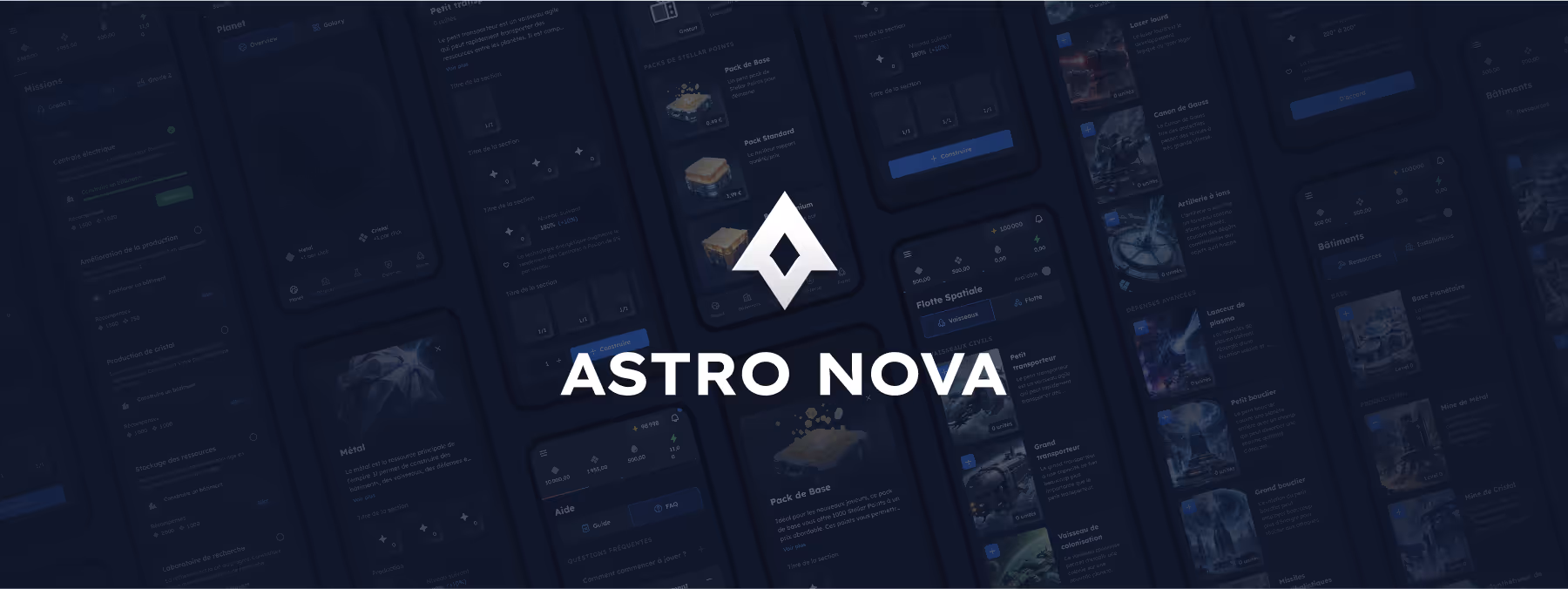 Astronova : créer une UI mobile-first inspirée des meilleures pratiques