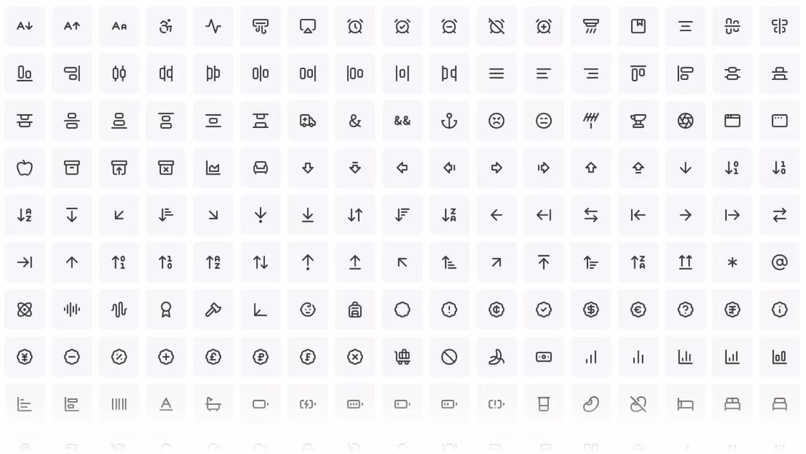 Lucide Icons