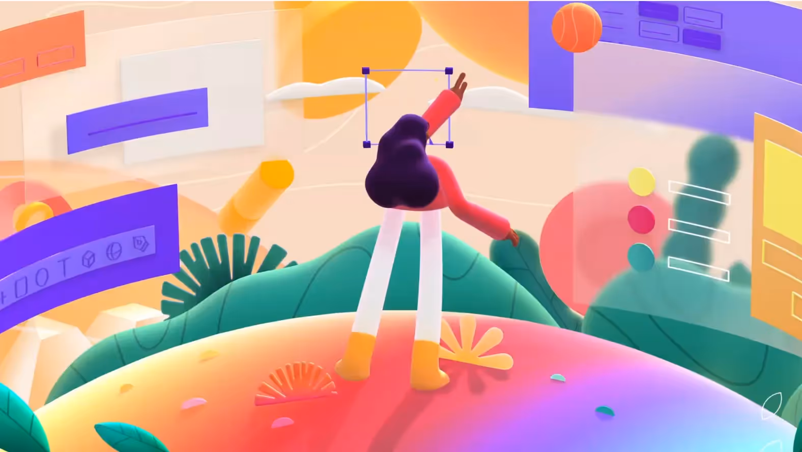 Illustration pour l'article Spline, l'outil de conception 3D dans le navigateur avec collaboration en temps réel - Design UX/UI