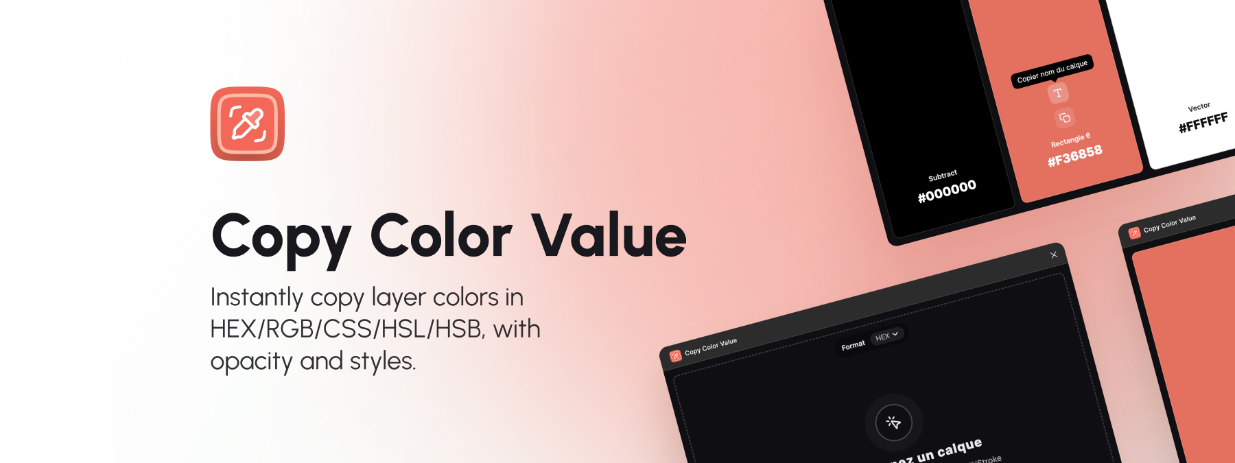 Copy Color Value : un plugin Figma pour documenter plus vite vos couleurs