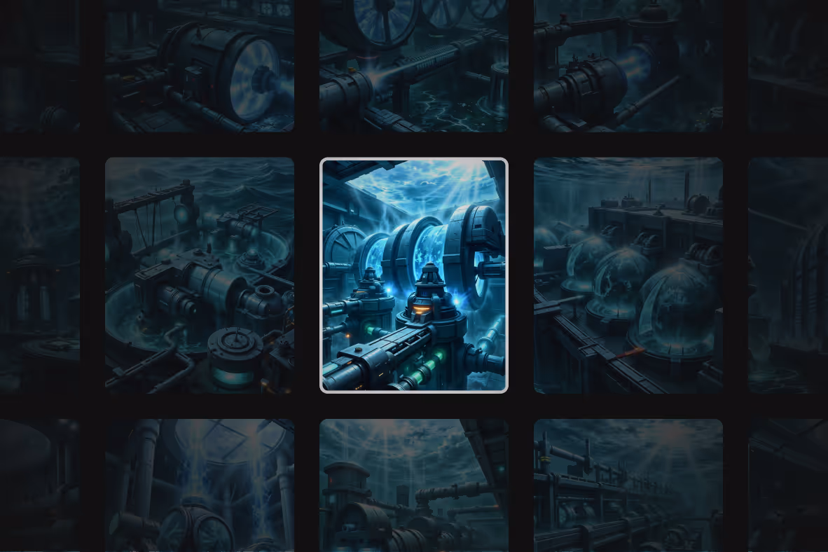 Capture d'écran de itérations pour un visuels - Interface et design UX/UI