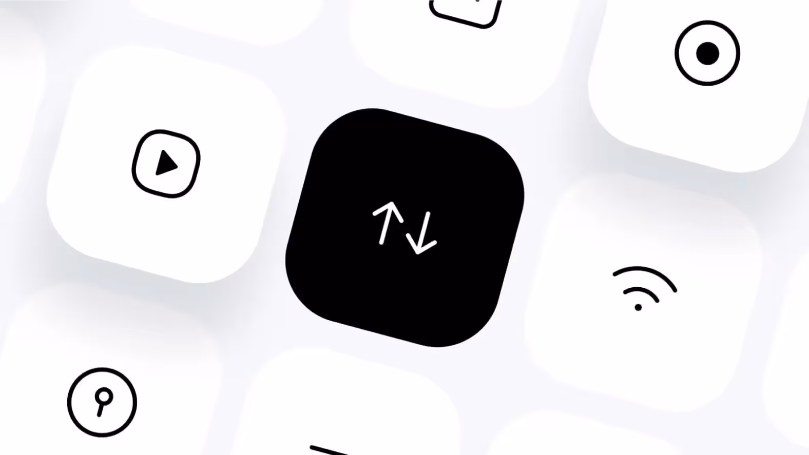 a close up of a keyboard