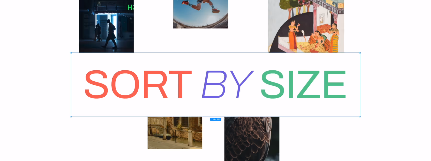 Sort by Size : trier vos calques Figma par dimensions en un clic