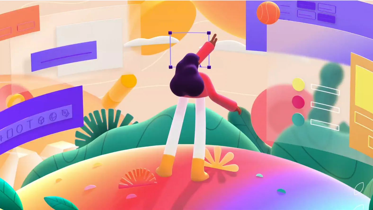 Illustration pour l'article Spline, l'outil de conception 3D dans le navigateur avec collaboration en temps réel - Design UX/UI