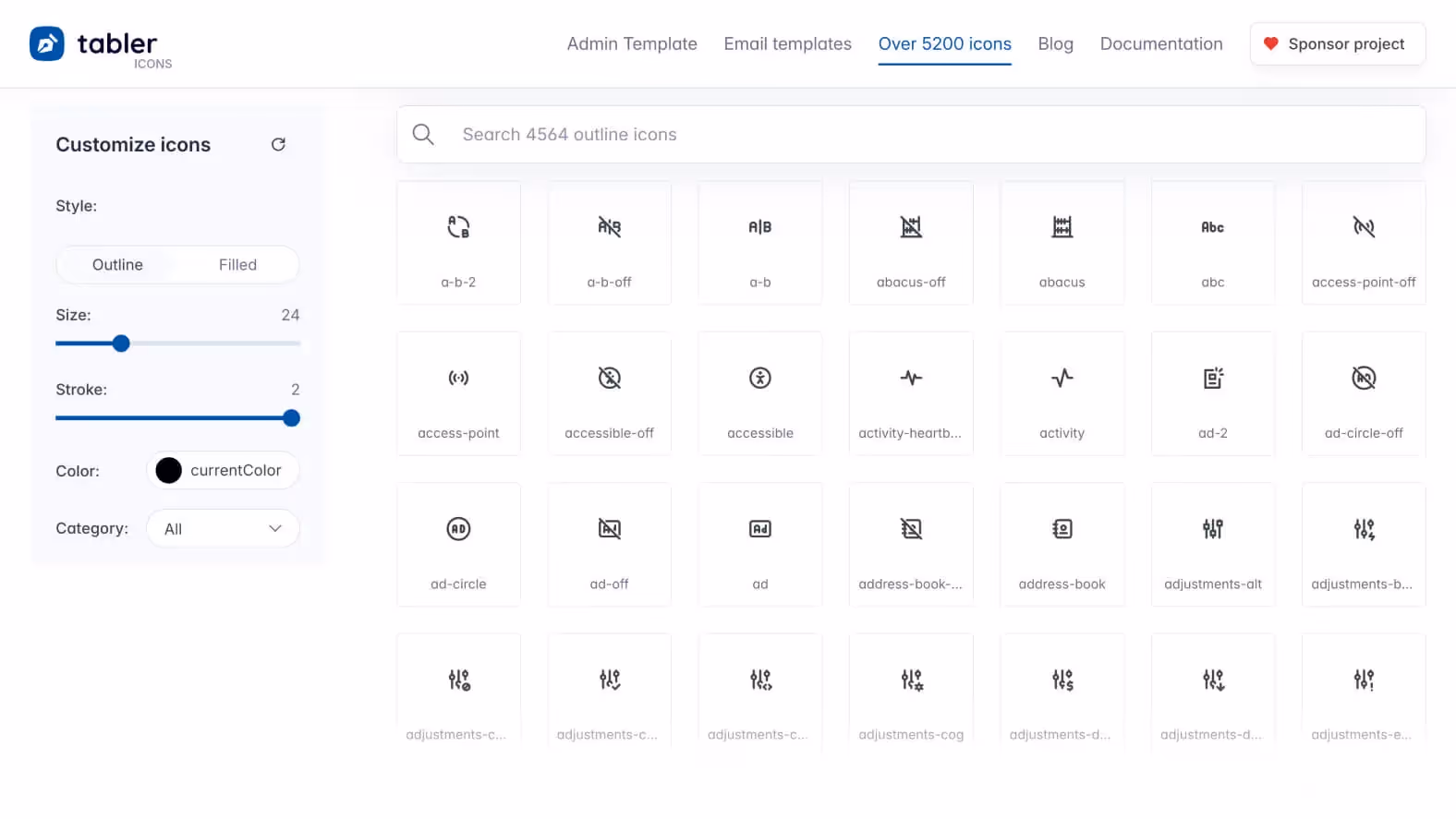 Illustration pour l'article Tabler Icons : Une Collection Complète d'Icônes pour Tous Vos Besoins - Design UX/UI