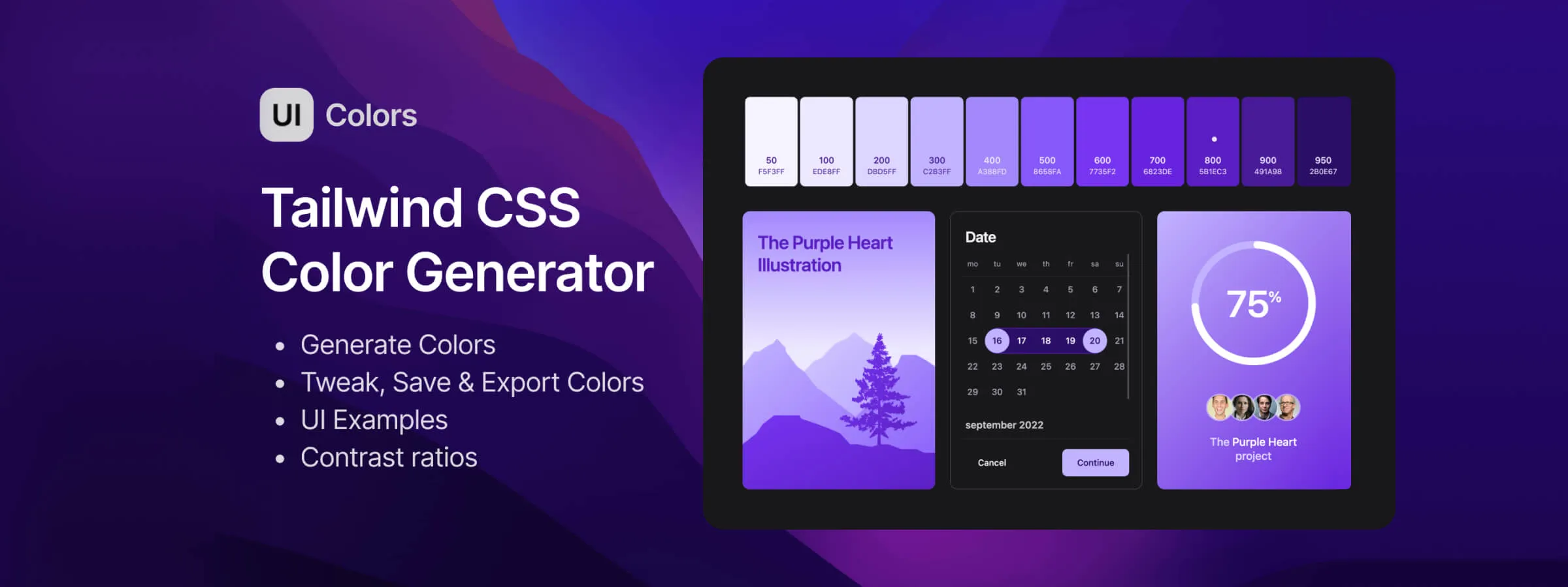 UI Colors App de Tailwind : Simplifiez la Création de Palettes de Couleurs