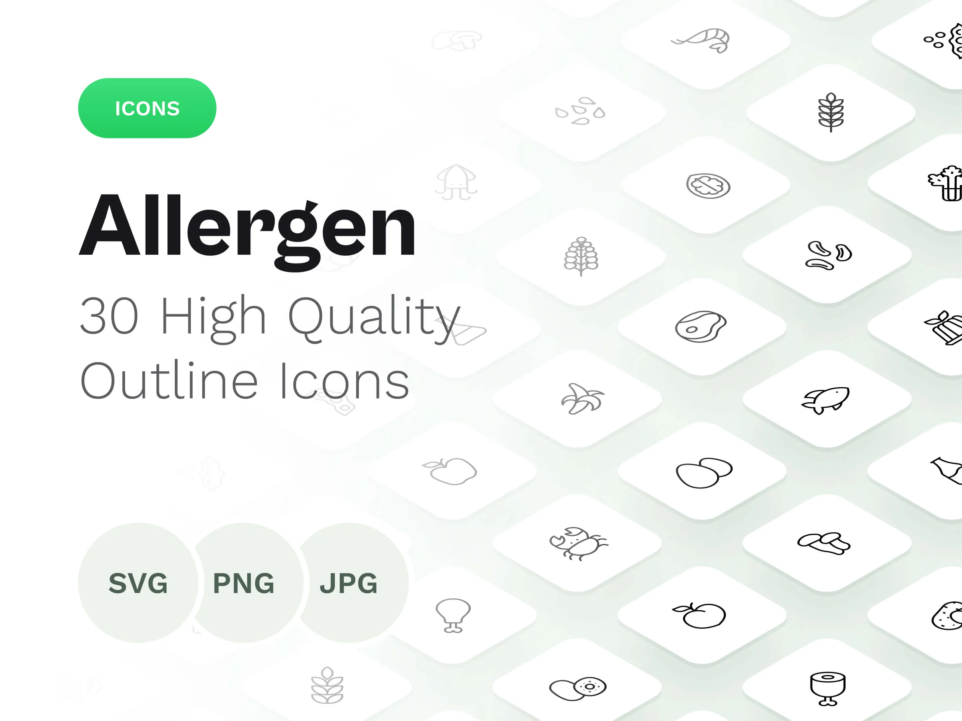 Allergen Icon Pack
