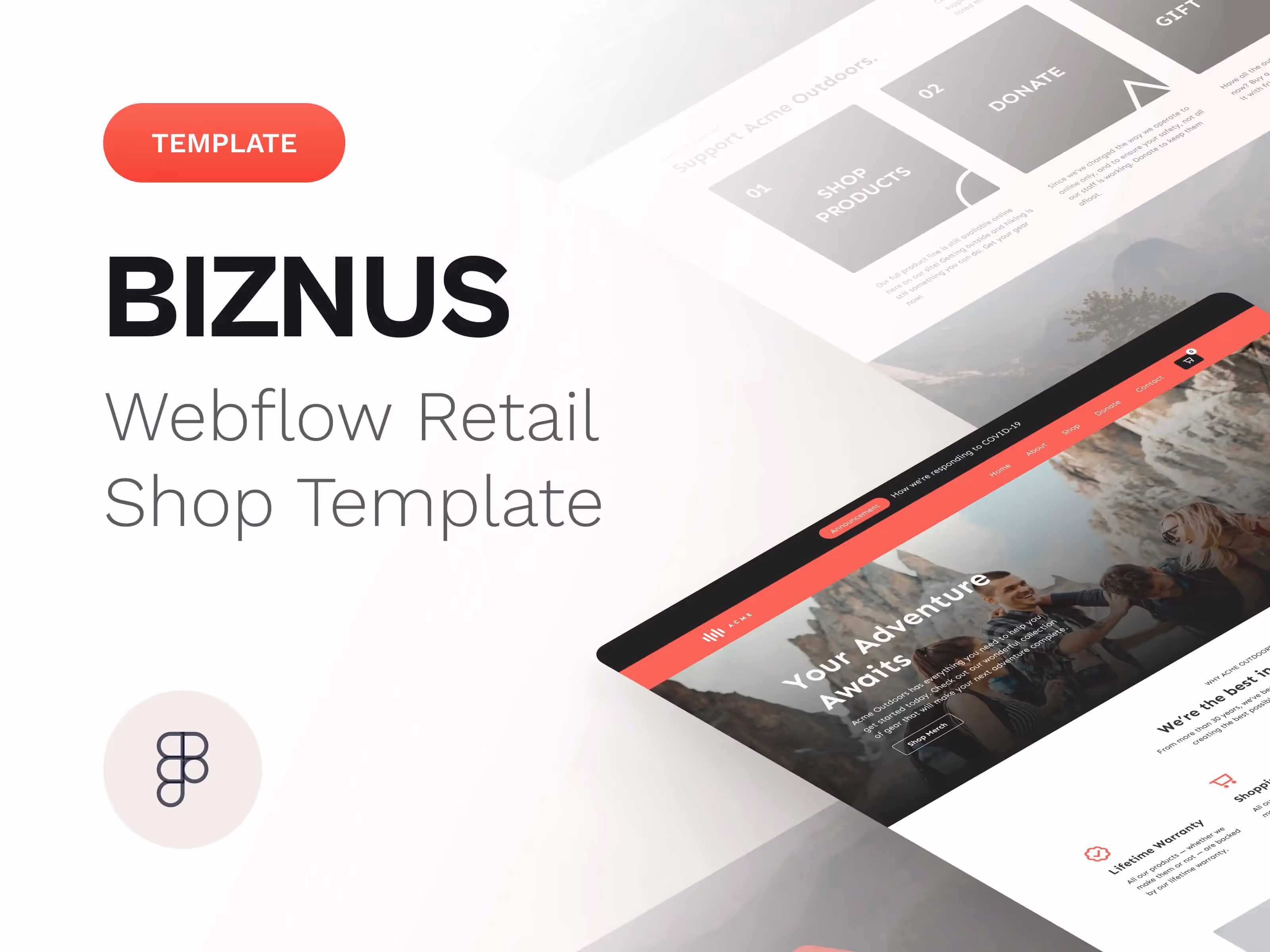 Biznus Website Template