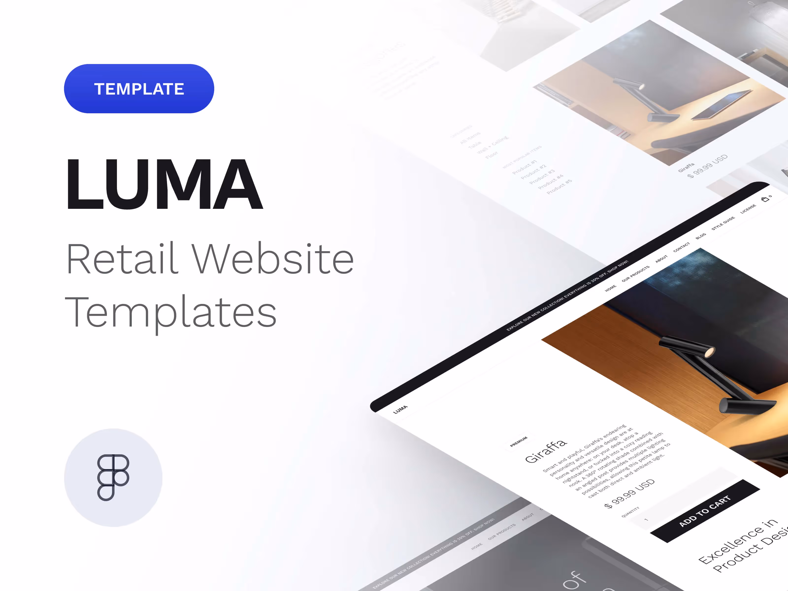 Luma Retail Website Template
