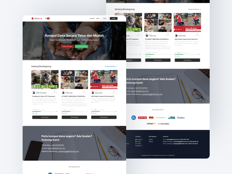 Design Process Redesign Website KitaFund