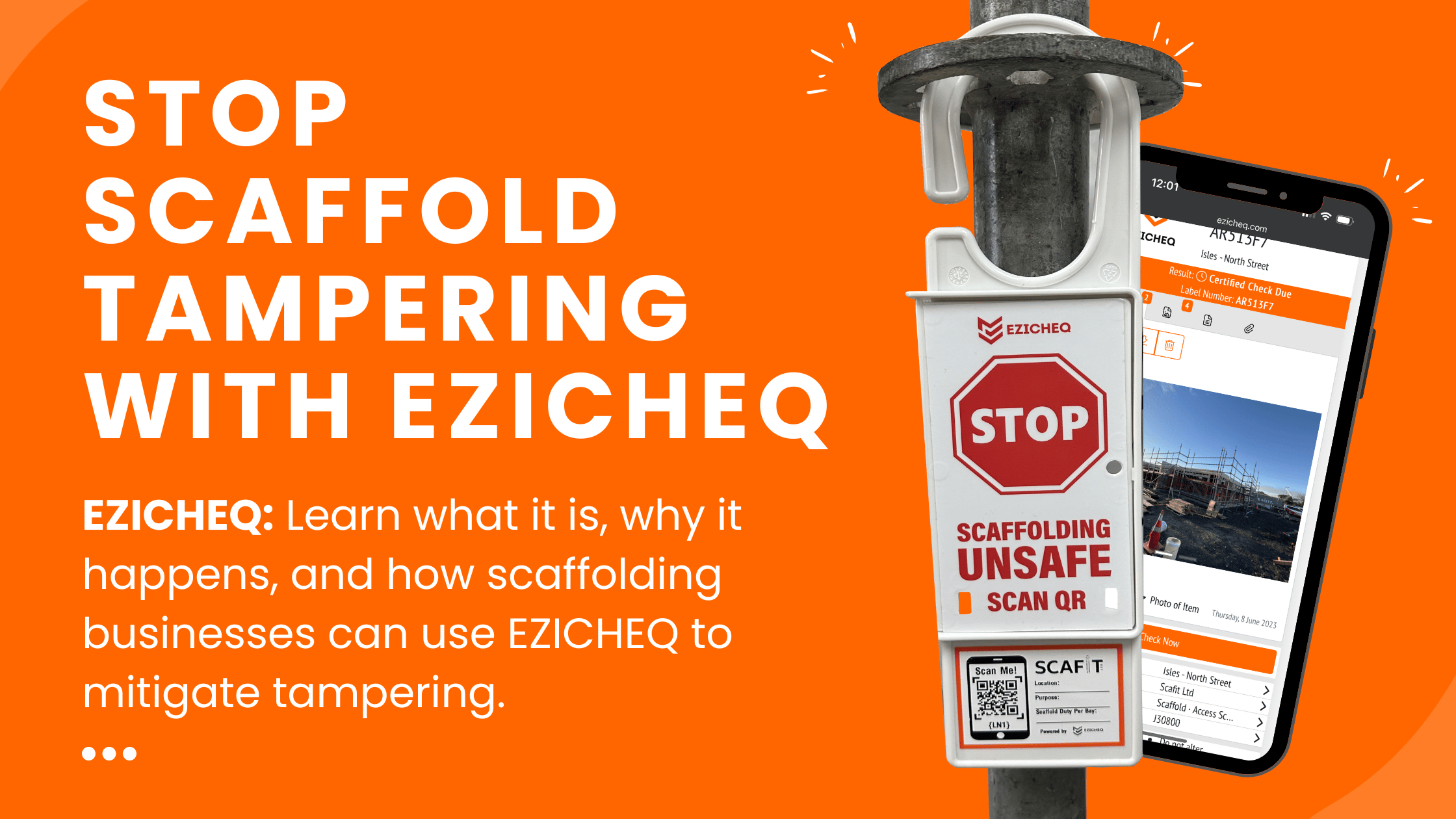Scaffold Tampering With EZICHEQ
