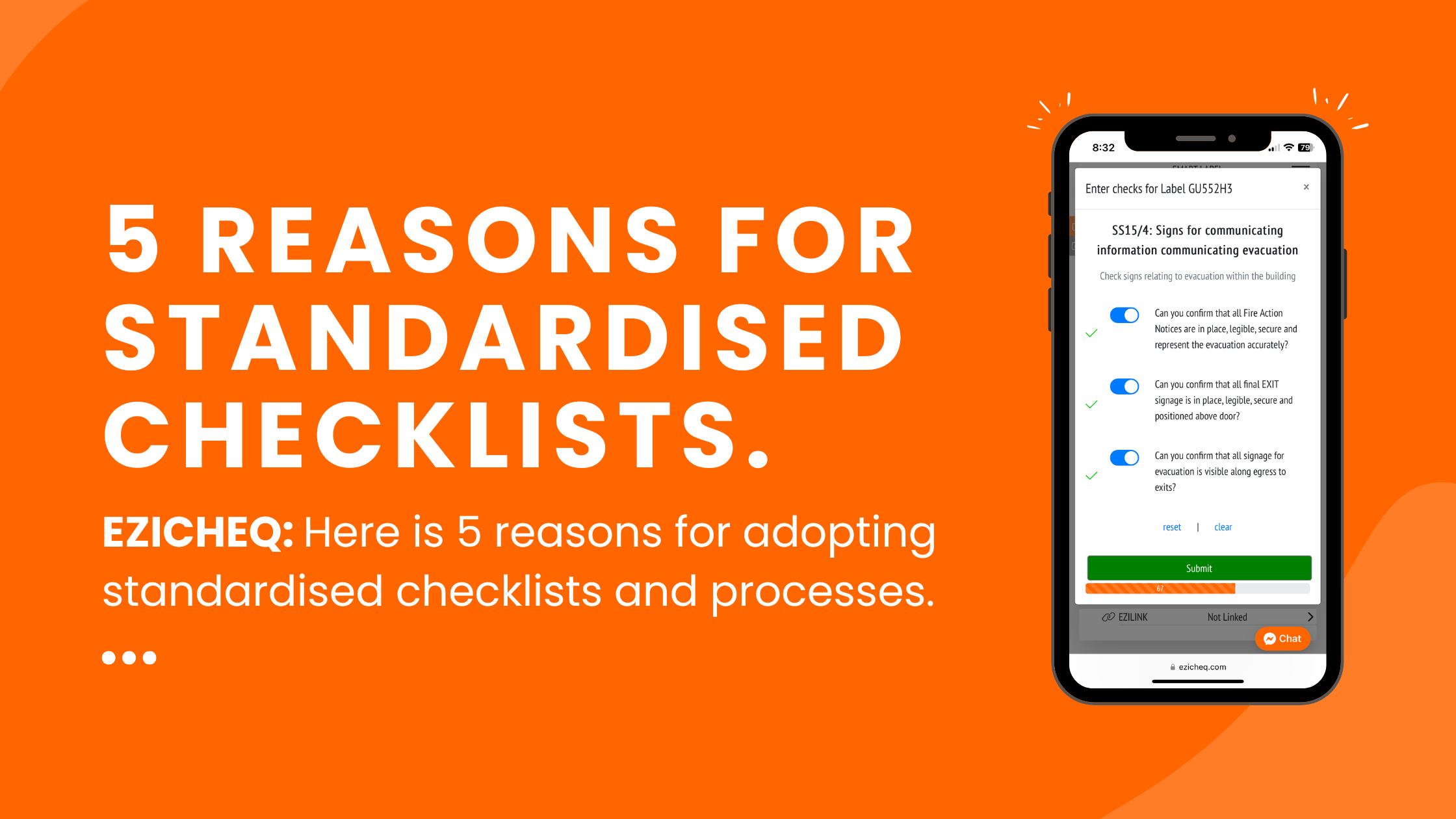 5 Reasons for Standardised Checklists