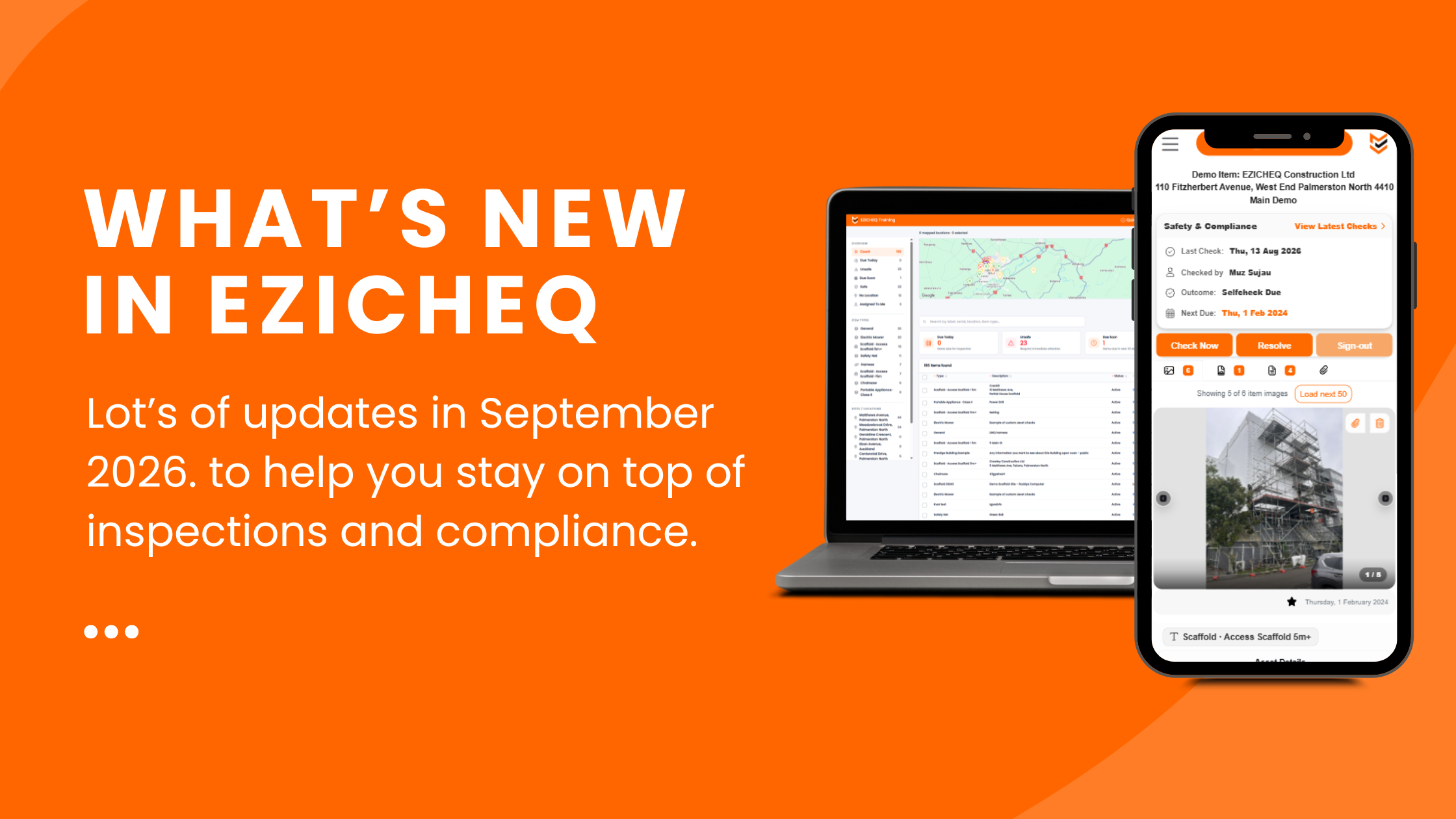 What’s New in EZICHEQ: Asset Management, Digital Inspection & Compliance Updates