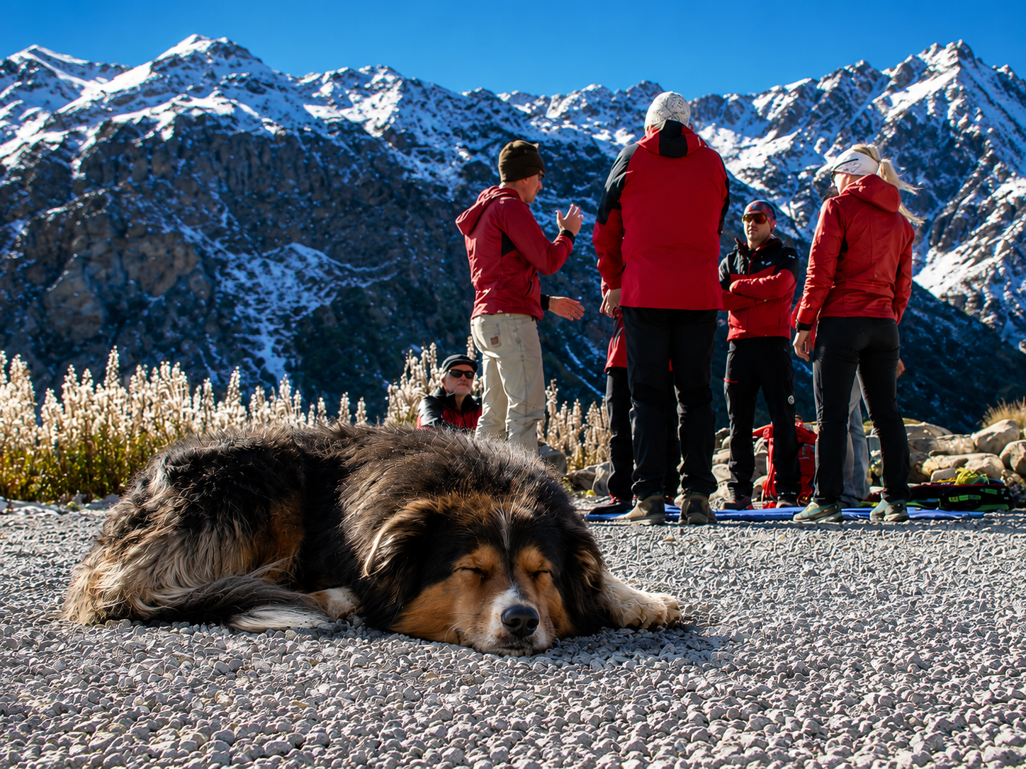 THE VOLUNTEERS - MOUNTAIN RESCUE BRINGS US HOME