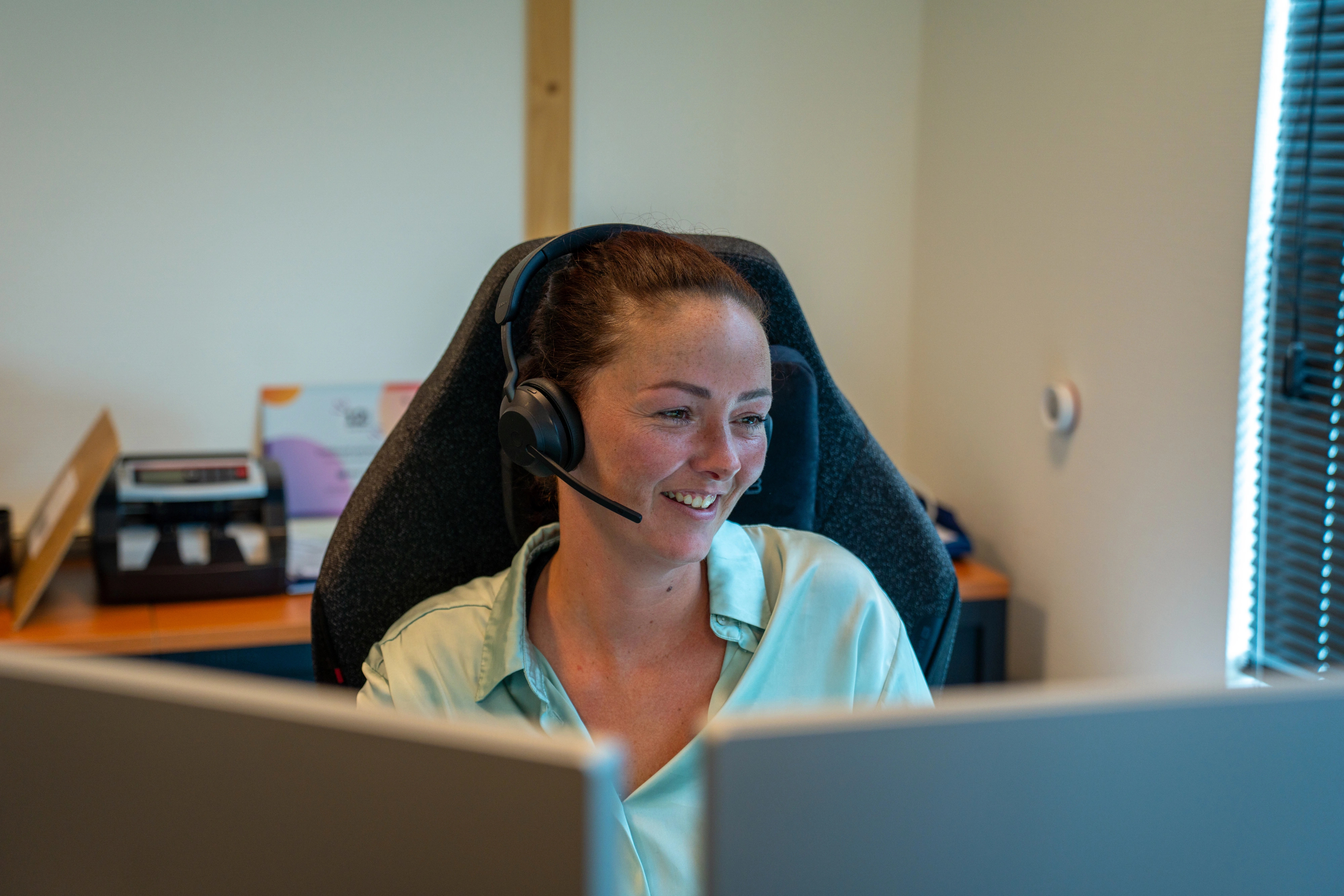 RD-medewerker voert een kennismakingsgesprek