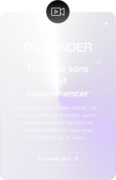 Présentation de D5 Render