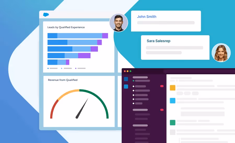 Grow revenue with Sales Cloud, Slack, & Qualified